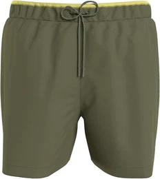 Badeshorts MEDIUM DRAWSTRING mit Brandlabel auf dem Bund