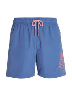 Tommy Hilfiger Swimwear Badeshorts SF Medium Drawstring blau
