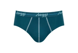 sloggi Slip Herren Slips Start midi C2P box (2er Pack) Blau/Hellblau/Grün/Türkis