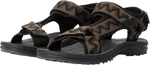 Jack Wolfskin WAVE BREAKER Sandale mit Klettverschluss Dunkelbraun/Grau/Beige/Orange/Dunkelgrau/Creme/Braun/Khaki/Schwarz