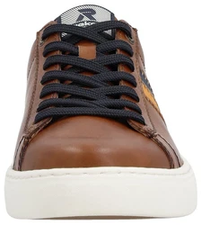 RIEKER Sport Sneaker Braun/Orange/Dunkelbraun