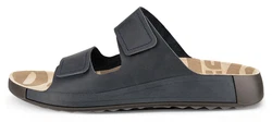 Ecco Cozmo M Pantolette Dunkelgrau/Grau/Blau/Dunkelblau/Beige