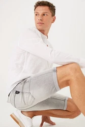 Garcia Shorts Savio Grau/Weiß/Creme