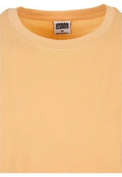 URBAN CLASSICS T-Shirt Open Edge Sleeveless Tee Orange/Gelb/Braun