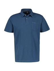 LERROS Poloshirt mit Brusttasche und Stickerei 