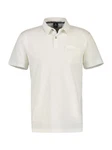 LERROS Poloshirt mit Brusttasche und Stickerei Creme/Weiß/Khaki/Grau