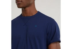 G-STAR T-Shirt 'Nifous' Dunkelblau/Blau/Lila