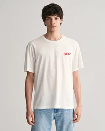 T-Shirt WASHED GRAPHIC SS T-SHIRT Mit Rckenprint