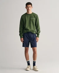 Gant Shorts DRAWSTRING LOGO SHORTS mit elastischem Bund und Kordelzug Dunkelgrün/Grün/Blau/Türkis