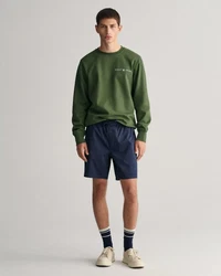 Gant Shorts DRAWSTRING LOGO SHORTS mit elastischem Bund und Kordelzug Dunkelgrün/Grün/Blau/Türkis