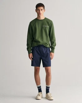 Gant Shorts DRAWSTRING LOGO SHORTS mit elastischem Bund und Kordelzug Dunkelgrün/Grün/Blau/Türkis