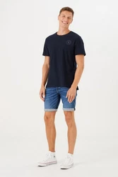 Garcia Jeansshorts Dunkelblau/Hellblau/Blau
