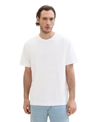 TOM TAILOR T-Shirt mit Pique Struktur 