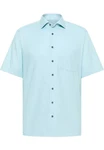 Eterna Kurzarmhemd MODERN FIT NON IRON Blau/Hellblau