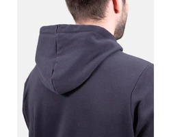 Jako Kapuzensweat Retro Grau/Dunkelblau/Gelb/Schwarz