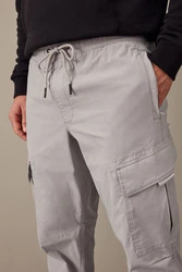 Next Utility-Cargohose Regular Tapered Schwarz/Grau/Dunkelgrau/Hellgrau/Khaki/Lila