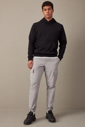 Next Utility-Cargohose Regular Tapered Schwarz/Grau/Dunkelgrau/Hellgrau/Khaki/Lila