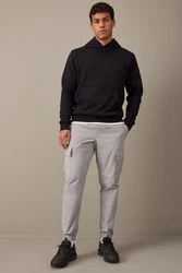 Next Utility-Cargohose Regular Tapered Schwarz/Grau/Dunkelgrau/Hellgrau/Khaki/Lila