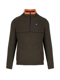 Sweater Sweatshirt Unfair DMWU Patch Fleece TT, G XL, F olive/orange