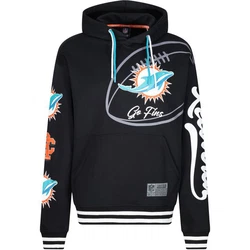Recovered Kapuzenpullover NFL Teams Schwarz/Rosa/Creme