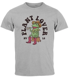 Neverless Print-Shirt Herren T-Shirt Frontprint Grafik-Shirt Frosch Plant Lover Neverless Print-Shirt Herren T-Shirt Frontprint Grafik-Shirt Frosch Plant Lover