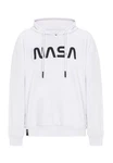 RedBridge Herren Kapuzenpullover Hoodie NASA Weiß
