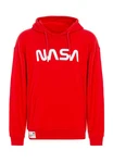RedBridge Herren Kapuzenpullover Hoodie NASA Rot