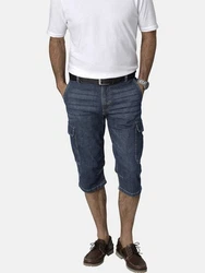 Babista Bermudas FLORELLETTA mit bequemen Dehnbund blau