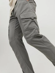 Jack & Jones 5-Pocket Hose Grau/Hellgrau/Khaki