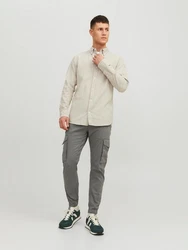 Jack & Jones 5-Pocket Hose Grau/Hellgrau/Khaki