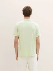 TOM TAILOR Poloshirt mit Logoprint Hellgrün/Grün