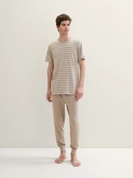 TOM TAILOR Pyjamahose Melange