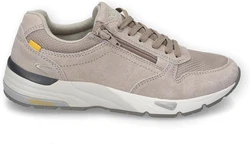 camel active Schnürschuh Sneaker Beige/Lila/Braun