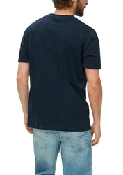 s.Oliver T-Shirt navy/melierter