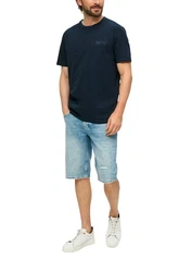 s.Oliver T-Shirt navy/melierter