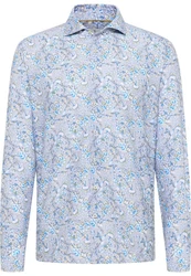 Eterna Langarmhemd MODERN FIT EASY IRON Mischfarben/Blau/Hellblau