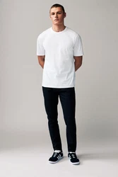 Next T-Shirt Everyday T-Shirt mit Rundhalsausschnitt Weiß/Creme