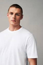 Next T-Shirt Everyday T-Shirt mit Rundhalsausschnitt Weiß/Creme
