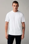 Next T-Shirt Everyday T-Shirt mit Rundhalsausschnitt Weiß/Creme
