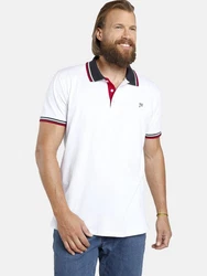 Jan Vanderstorm Poloshirt Doppelpack JOHAN Creme/Dunkelblau/Weiß/Rot