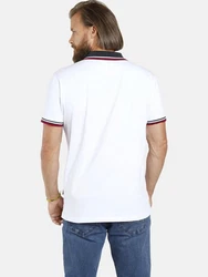 Jan Vanderstorm Poloshirt Doppelpack JOHAN Creme/Dunkelblau/Weiß/Rot