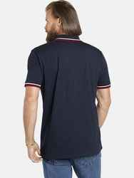 Jan Vanderstorm Poloshirt Doppelpack JOHAN Creme/Dunkelblau/Weiß/Rot