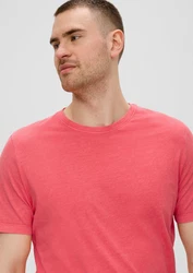 s.Oliver Kurzarmshirt T-Shirt mit Logo-Patch 