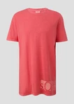 s.Oliver Kurzarmshirt T-Shirt mit Logo-Patch 