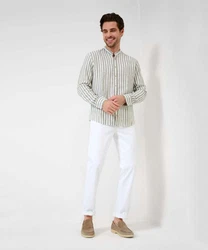 Brax Hose Style Cadiz Grau/Hellblau/Hellgrau