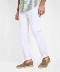 Brax Hose Style Cadiz Grau/Hellblau/Hellgrau