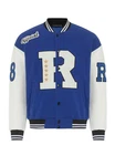 RedBridge Collegejacke Herren Sweatjacke Saxeblau/Ecru