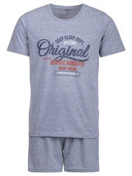 Henry Terre Schlafanzug Pyjama Set Shorty 