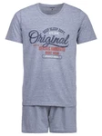 Henry Terre Schlafanzug Pyjama Set Shorty 