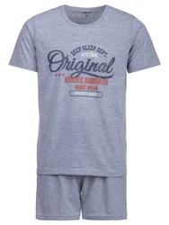Henry Terre Schlafanzug Pyjama Set Shorty 